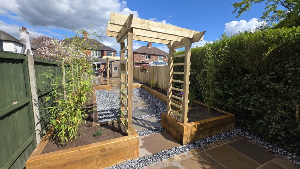 Fencing work example 4 by Tru-Pro Landscaping
